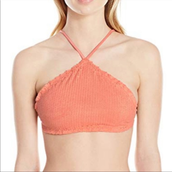 VIX Paula Hermanny Scales Halter Piping Top M - Picture 1 of 11